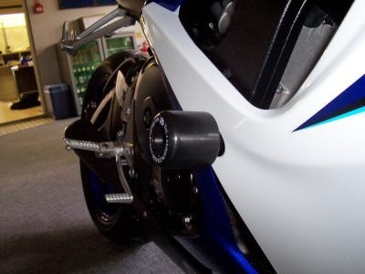 Padací chrániče - Suzuki GSX-R 600/750 K6-K7, černé